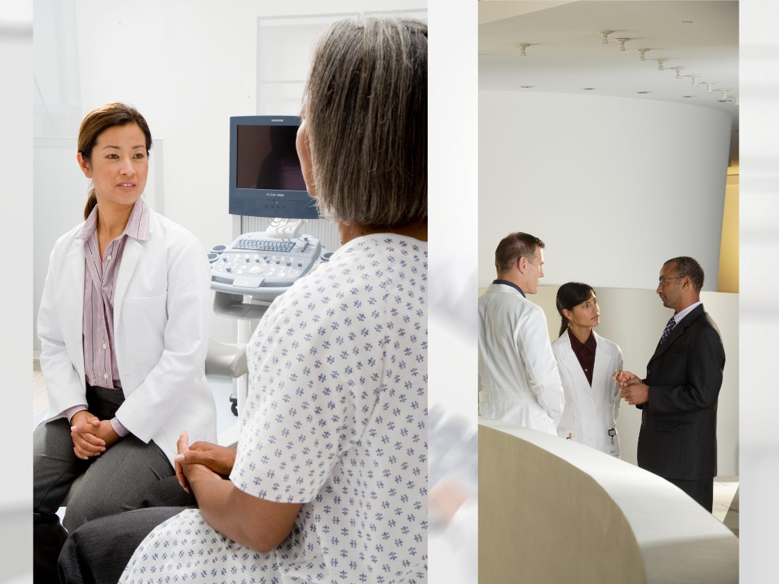 Healthcare consultation photography for Siemens